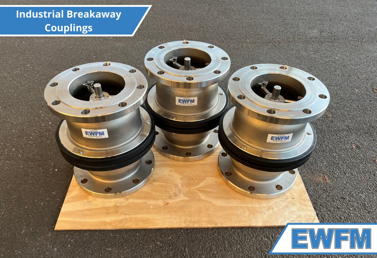 EWFM_'s tweet image. Enhance safety and prevent spillages during fluid transfer processes with MannTeks Breakaway Couplings.

The three you can see in today's image are 6" in size with ANSI 150 flange connections.

#TerminalProtection #SpillagePrevention #Manntek #BreakawayCouplings #EWFM