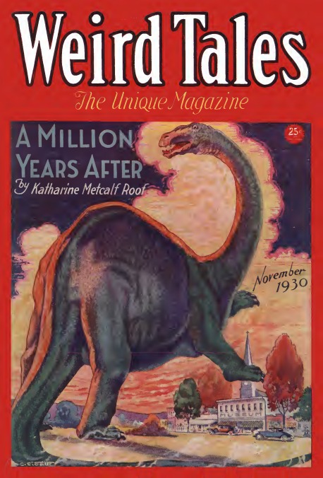 KlarkashT's tweet photo. I thought the last issue of W.T. rather punk, apart from the verses and one or two fine passages in Howard's tale. I couldn't stomach this last as a whole that bloody battle stuff is so stale that it gives me what Sterling called "the Molossian pip." [REH, BOTD in 1906.] https://t.co/Rig1gwOlAU