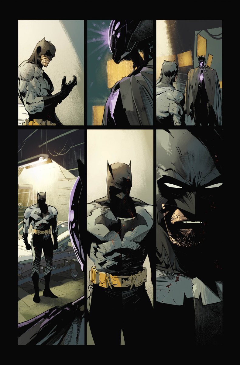 From Chip's powerful words to Clayton's great lettering, through Tomeu's great color work, all supervised by the one and only BEN! . for all of you.. BATMAN TEAM! @Ben_Abernathy @chipzdarsky @tomeu_morey ClaytonCowles #batman #batteam 