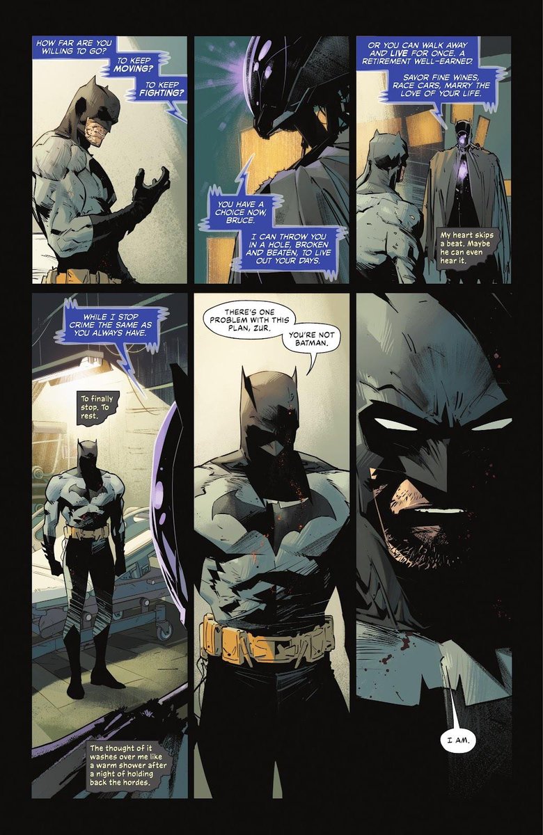 From Chip's powerful words to Clayton's great lettering, through Tomeu's great color work, all supervised by the one and only BEN! . for all of you.. BATMAN TEAM! @Ben_Abernathy @chipzdarsky @tomeu_morey ClaytonCowles #batman #batteam