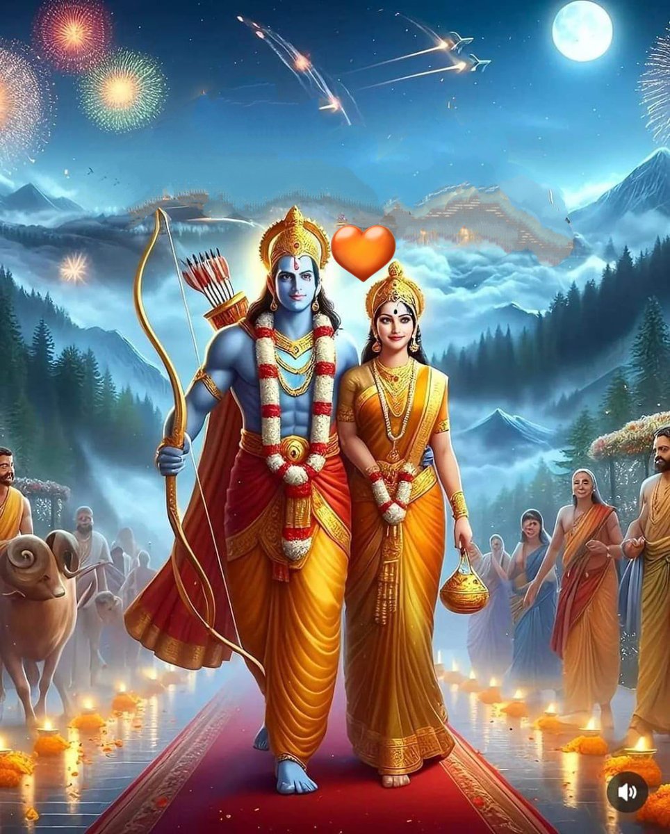 PrabhuWin6's tweet photo. History being witnessed in 21ˢᵗ century, on 22ⁿᵈ JAN 2024 ( Monday )
Divine Belief of millions / crores of people on this sacred land has been established &amp; fulfilled. Thanks
#Hindus
#RamTemple
#RamMandir
#JaiShriRam
#ஜெய்_ஸ்ரீ_ராம்
#RamLallaVirajman
#RamMandirPranPrathistha https://t.co/RPXndRvP4u