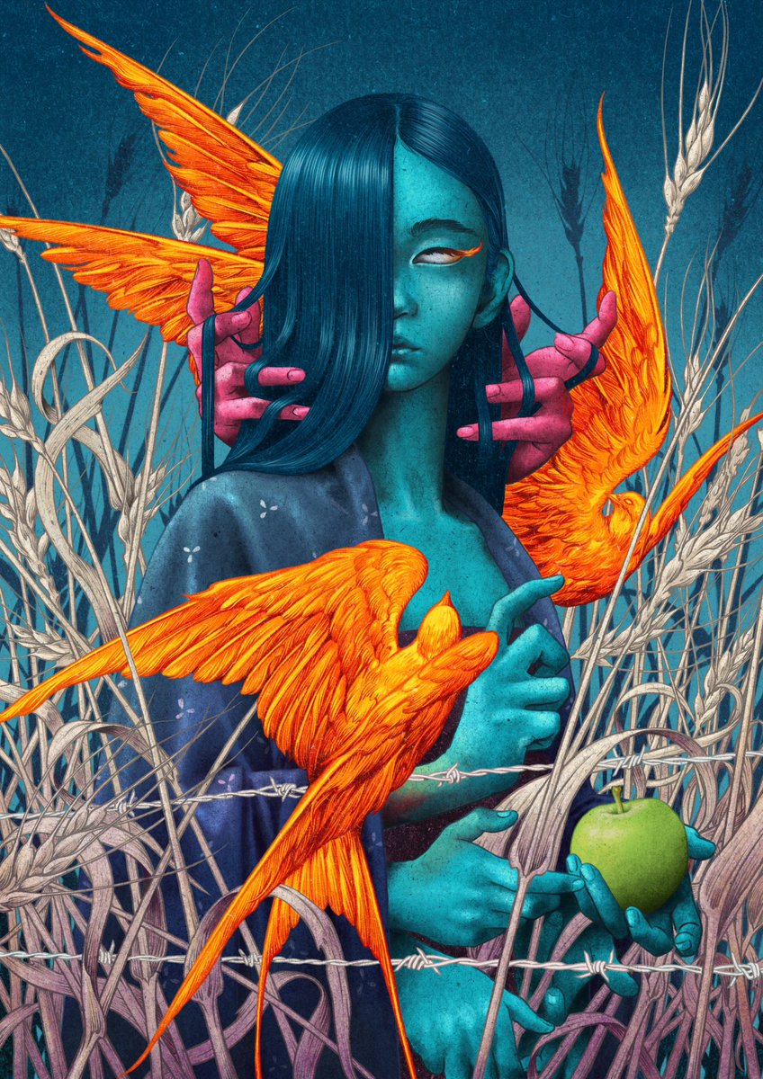 garisedelweiss's tweet photo. ‘Apple from Heaven’

My new 1/1 piece on @SuburbsGallery 

↳ https://t.co/ImNeh3ktwk