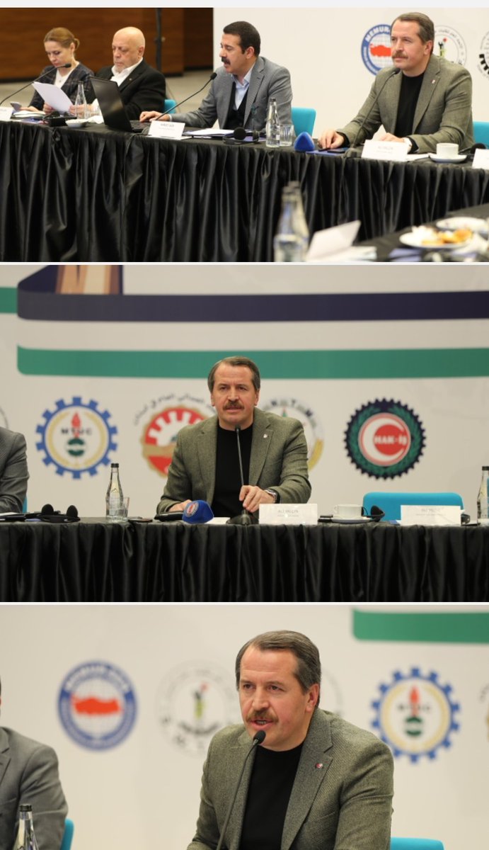 DrAhmetGok's tweet photo. "Filistin İçin Dayanışma Emek Örgütleri Uluslararası Konferansı'nı" Memur-Sen ve Hak-İş Konfederasyonlarının ev sahipliğinde gerçekleştirdik.

71 ülkeden katılan 103 konfederasyon ve 5 bölgesel emek örgütünün temsilcileriyle videokonferans yöntemiyle bir araya gelinen konferansta, İsrail'in Filistin'de uyguladığı soykırıma karşı birlikte tepki göstererek, çözüme katkı için emek örgütlerinin yapması gerekenler hususunda istişarelerde bulunuldu.

Çağrı heyetinde bulunan Türkiye'mizden Memur-Sen ve Hak-İş, Filistin'den PGFTU, Fas'tan UNTM, Malezya'dan MTUC, Sudan'dan SWTUF ve Lübnan'dan CGTL başta olmak üzere  konferansı tertipleyen ve 71 ülkeden katılım sağlayan 103 konfederasyon ve 5 Bölgesel yapının yöneticilerine ve konferansın tertiplenmesinde emeği geçen herkese teşekkür ediyorum. 

Allah cc. Gazze, Filistin başta olmak üzere zulüm altındaki tüm dünya mazlumlarının kurtuluşuna vesile eylesin inşallah.

Yaşasın Onurlu insanların küresel dayanışması!
Yaşasın tam bağımsız Filistin Devleti! 

@MemurSenKonf 
@MemurSenEng
@MemurSenFr
@MemurSenAr