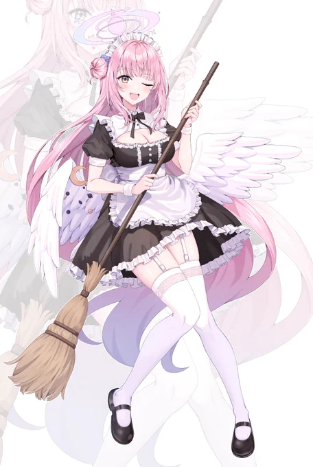 #ブルアカ メイドミカちゃん