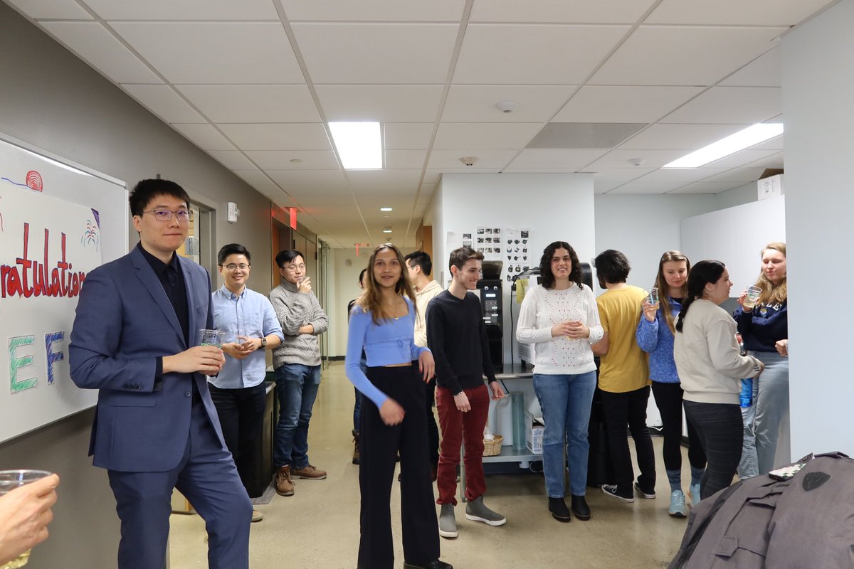 Congratulations Jeff (@Junwei17Zhang) on passing the PhD Area Exam and officially becoming a PhD candidate.   Great job on presenting your proposed PhD research on “Selective Ion Transport through Patterned Single Digit Nanopores”   @YaleEnvE    @YaleEngineering