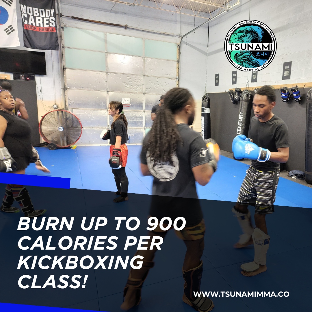 Looking to torch calories and have a blast while doing it? 🔥

Register now and let's crush those fitness targets together!

#KickboxingFitness #TsunamiMMA #JoinTsunamiMMA #StartKickboxing #TransformTogether #MartialArtsJourney