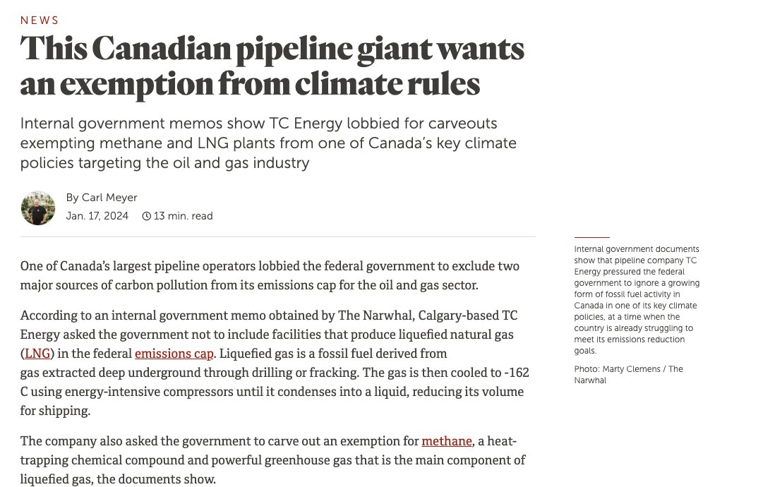 The Narwhal on X: &ldquo;EXCLUSIVE: One of Canada&rsquo;s largest pipeline 