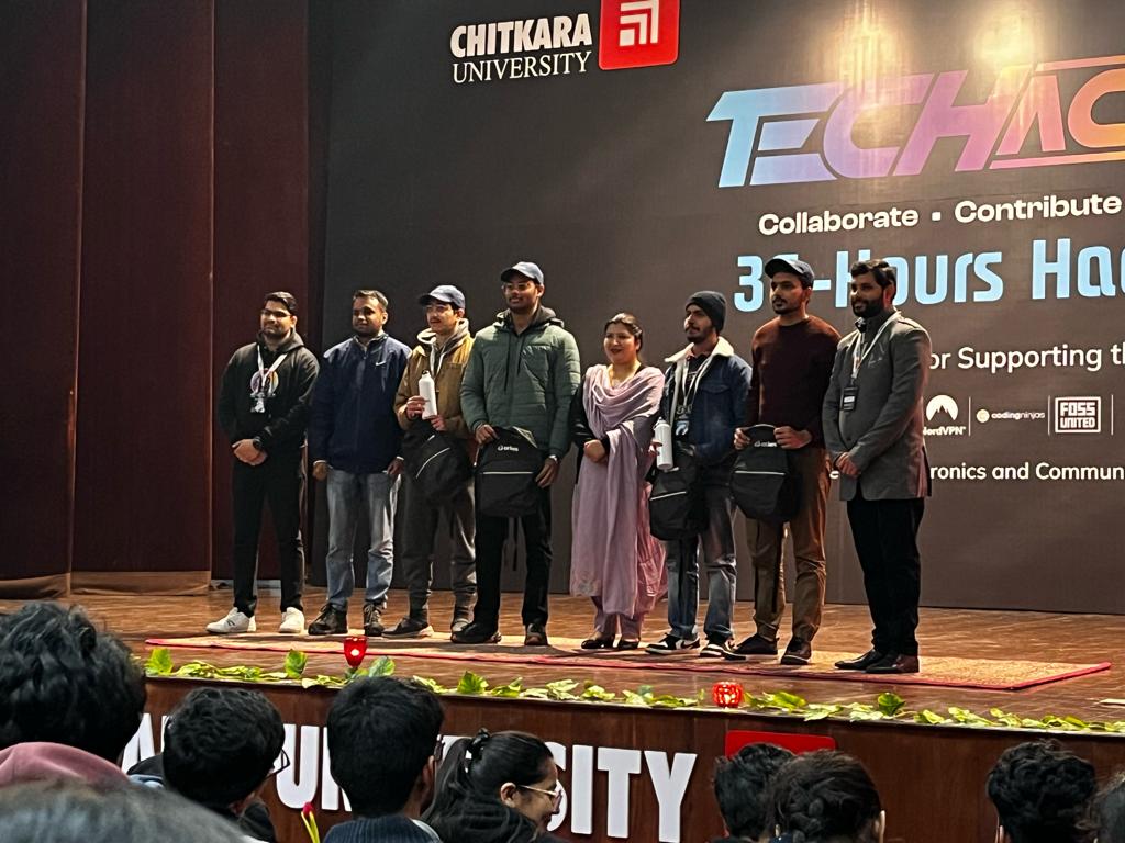 vanshajgupta37's tweet image. With immense pleasure 🚀, it feels great to share with you all that yesterday our team &quot;OpenExplorers&quot; won two Category Prizes 🥳 in MLH Techacks 4.0 (36-Hour Hackathon) at @ChitkaraU by @techackscu !! 

#hackathon #MLH #opensource #mongodb #technology #development @MLHacks