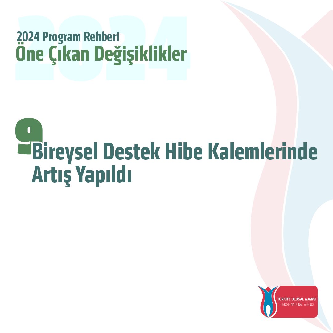 ulusalajans's tweet photo. “𝐘𝐞𝐧𝐢 𝐁𝐢𝐫 𝐒𝐞𝐧𝐞 𝐘𝐞𝐧𝐢 𝐁𝐢𝐫 𝐑𝐞𝐡𝐛𝐞𝐫”  

2024 yılı Erasmus+ Program Rehberi’nde geçen seneye göre neler değişti❓ 

Serinin devamı için takipte kalın...  

#ErasmusPlus https://t.co/7VVXR8XXPV