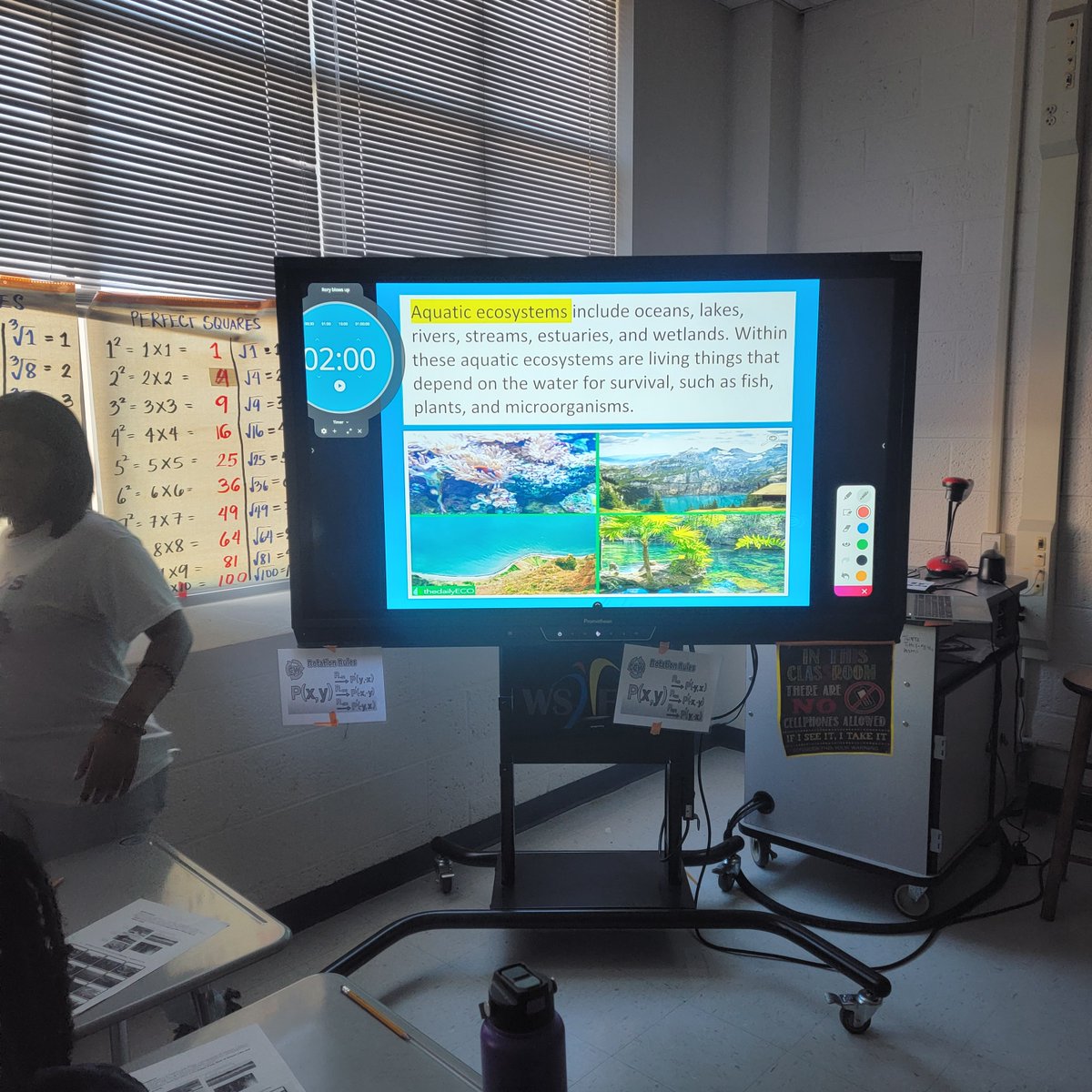 msms_bulldogs's tweet photo. Students' collaboration and whole class participation in action in Mr. Ani's 8th Grade Science Class. Students learn about Aquatic ecosystems.
Because #msmsistheplacetobe #scienceislife #studentengagement #highschoolready https://t.co/lz6eza9e6P