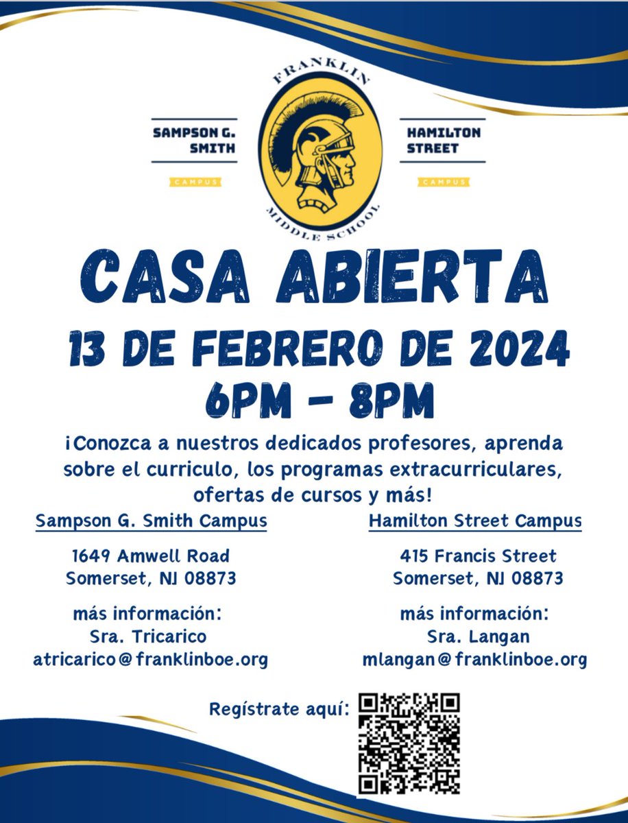 Ms. Langan (@langan_hsc_ftps) on Twitter photo Please join us for our One School, Two Campus event about the transition from elementary to middle school!
<a href="/FMS_FTPSchools/">Torrie Rumph-Hurd</a> <a href="/MRSQPETERS_FTPS/">Quiyon Peters</a> <a href="/SGS_FTPSchools/">Rebekah Solomon</a> Please join us for our One School, Two Campus event about the transition from elementary to middle school!
<a href="/FMS_FTPSchools/">Torrie Rumph-Hurd</a> <a href="/MRSQPETERS_FTPS/">Quiyon Peters</a> <a href="/SGS_FTPSchools/">Rebekah Solomon</a>