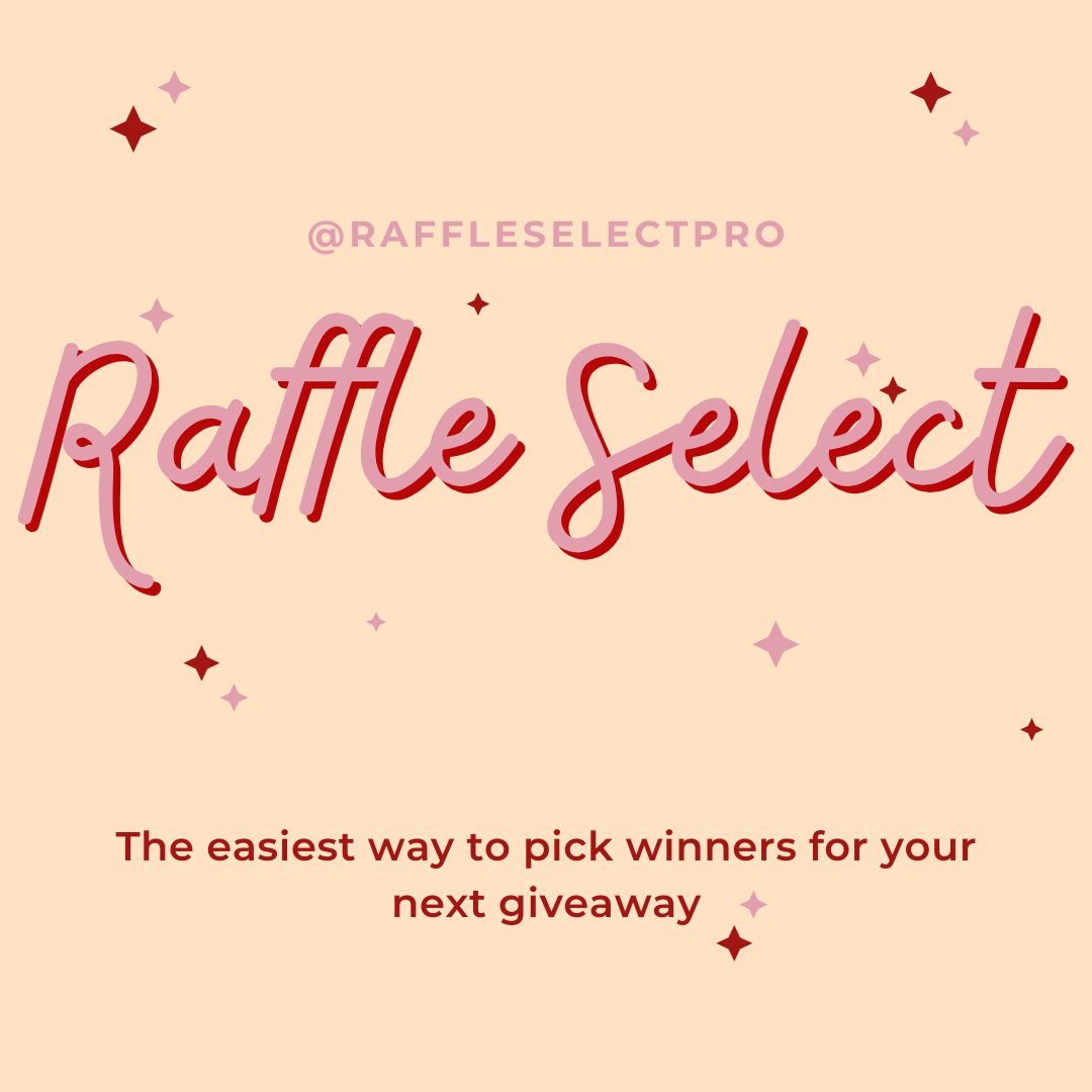 RaffleSelectPRO tweet picture