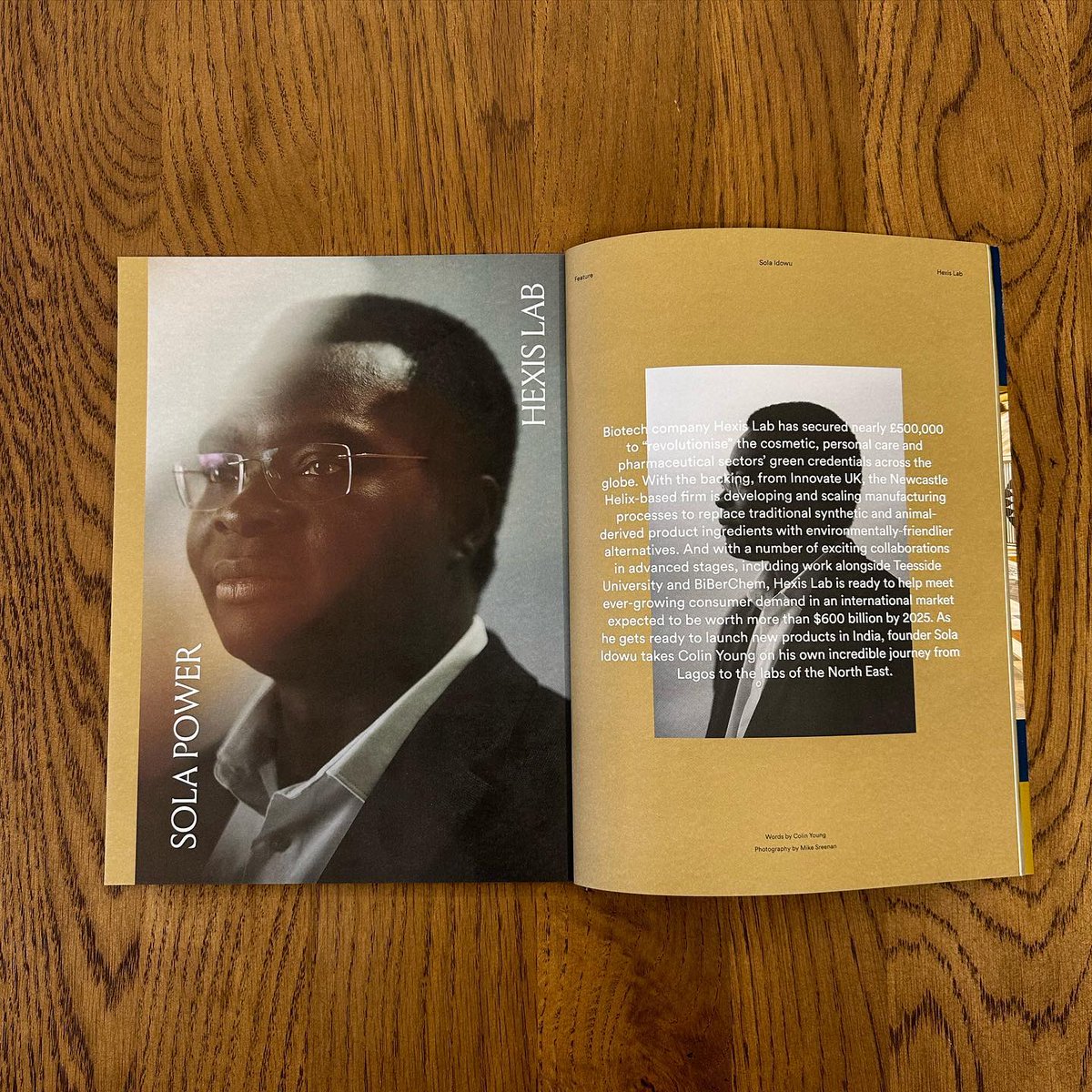 The Catalyst (@thecatalystuk) on Twitter photo Brilliant feature in the newest issue of <a href="/NETimesMagazine/">North East Times</a> with Sola Idowu of <a href="/Hexislabs/">Hexis Labs R&D</a>, an innovative biotech company based here in The Catalyst! 👏🏼🧫🔬
Read the feature here: netimesmagazine.co.uk/business/inter… Brilliant feature in the newest issue of <a href="/NETimesMagazine/">North East Times</a> with Sola Idowu of <a href="/Hexislabs/">Hexis Labs R&D</a>, an innovative biotech company based here in The Catalyst! 👏🏼🧫🔬
Read the feature here: netimesmagazine.co.uk/business/inter…