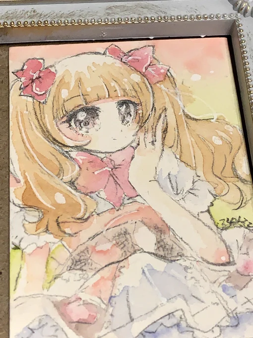 えみるちゃん  #プリキュア版深夜の真剣お絵描き60分一本勝負