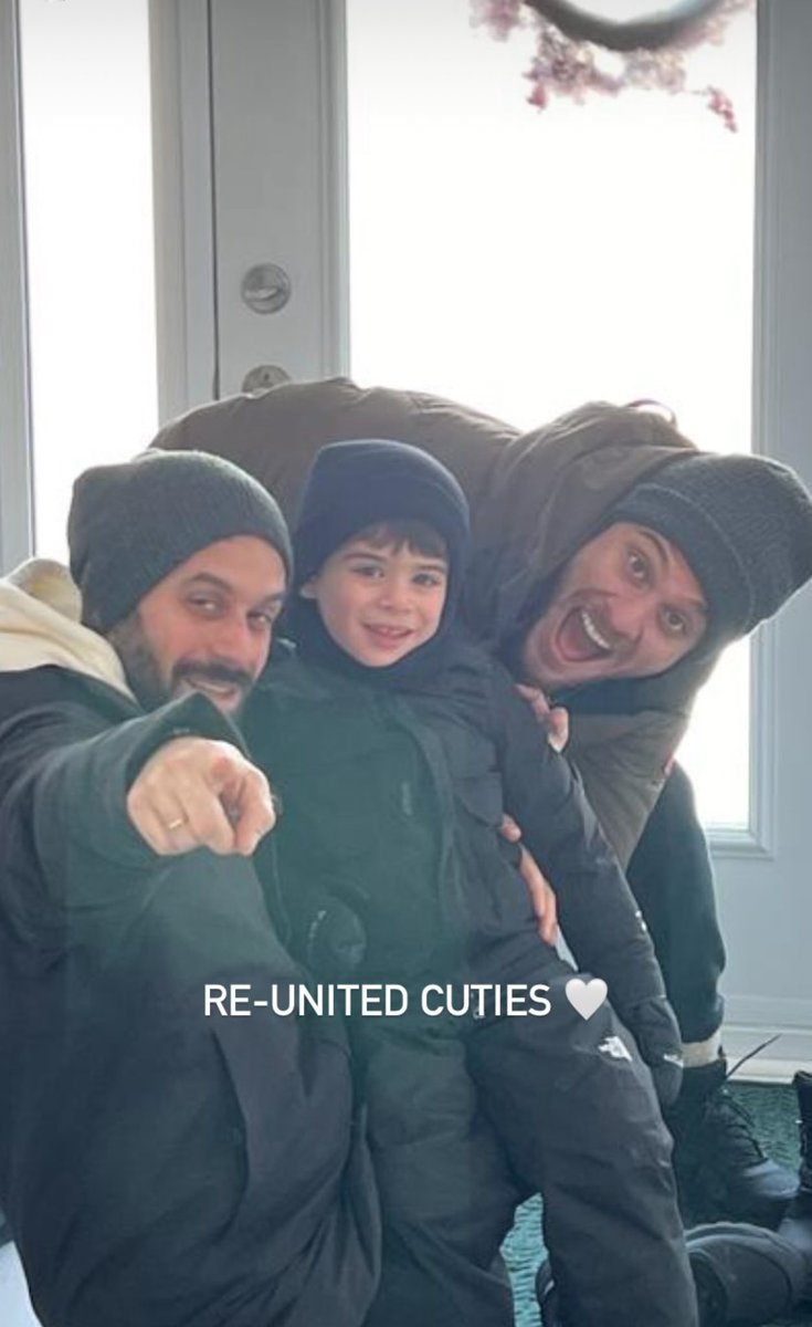 TheBursinSpain's tweet photo. 🇪🇸 Reunion familiar

Kerem Bürsin viajó a Canadá a visitar a su hermana y su familia, reuniéndose de nuevo con su sobrino Theo 

🇬🇧 Family reunion 

Kerem Bürsin traveled to Canada to visit his sister and her family, meeting again with his nephew Theo

#KeremBürsin https://t.co/BeRNAdUKBn