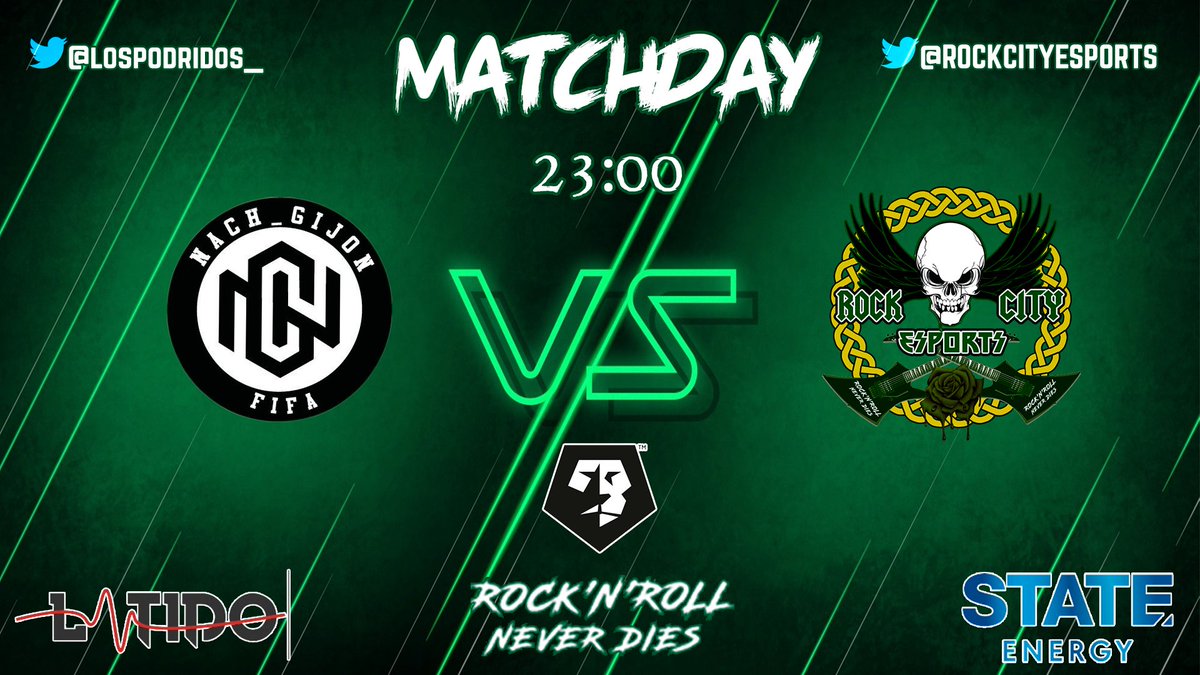 RockCityEsports's tweet photo. 🔥MATCHDAY🔥

¡Hola Rocker@s! Volvemos con las pilas recargadas y partido de ascensión en VFO.

🏆|@EFAesportsSpain 
🕚|22:40
🆚|@Malaga_Blue 

🏆|@VFOspain 
🕚|23:00
🆚|@lospodridos_ 

🏆|@VPG_Spain 
🕚|23:20
🆚|@CierzoEsports 

@latidoshop @statedrinks @ComunidadClubes https://t.co/BpgGtXyzrf