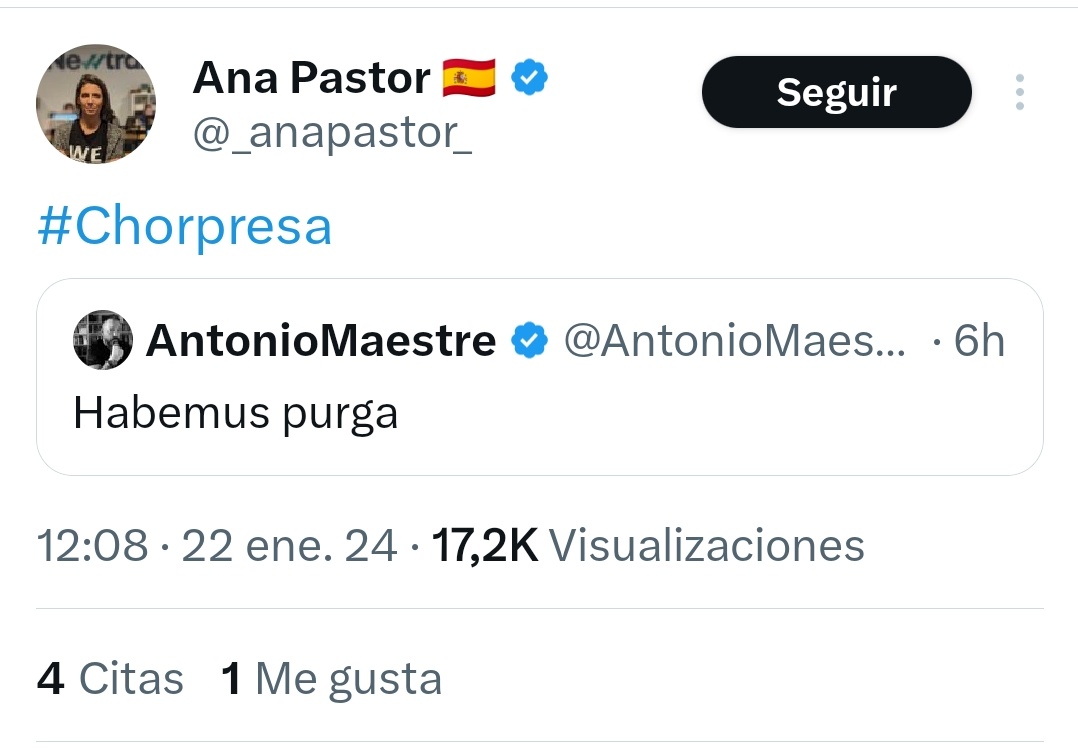 InmaCadenas's tweet image. Pero con qué poquísima vergüenza se atreven a tuitear ésto??
Ella y su marido tienen vetado a todo Podemos en sus programas porque no tienen 🥚 de mirarnos a la cara después de haber publicado, a sabiendas, una mentira que atentaba directamente contra la democracia.
SINVERGÜENZAS