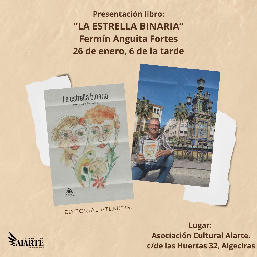 Habiendo conocido este lugar tan especial para mí, ahora me toca conoceros a vosotros. El próximo viernes, hablaré de mi novela en #Algeciras