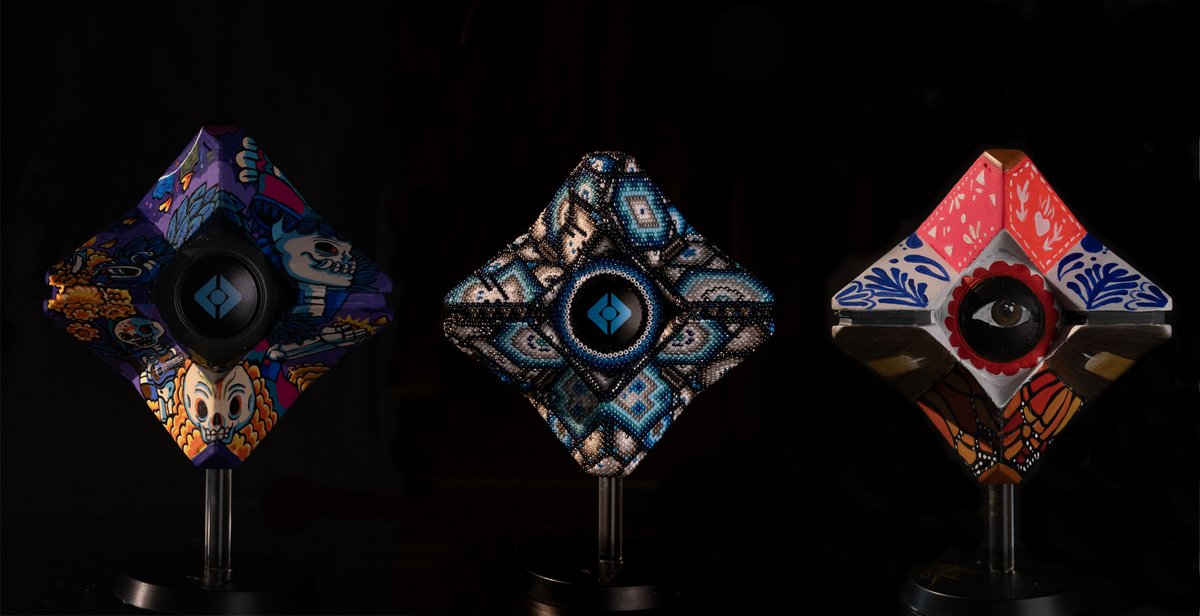Live now! We present our first ever Game2Give auction featuring three one-of-a-kind, hand crafted Ghost Shells design by Mexican artists. 

Bidding closes on Jan 28th at 16:00 PT during a special livestream. Funds raised will support <a href="/MakeAWishMX/">Make-A-Wish México</a>.

❤️ bung.ie/g2g-auction 🖤