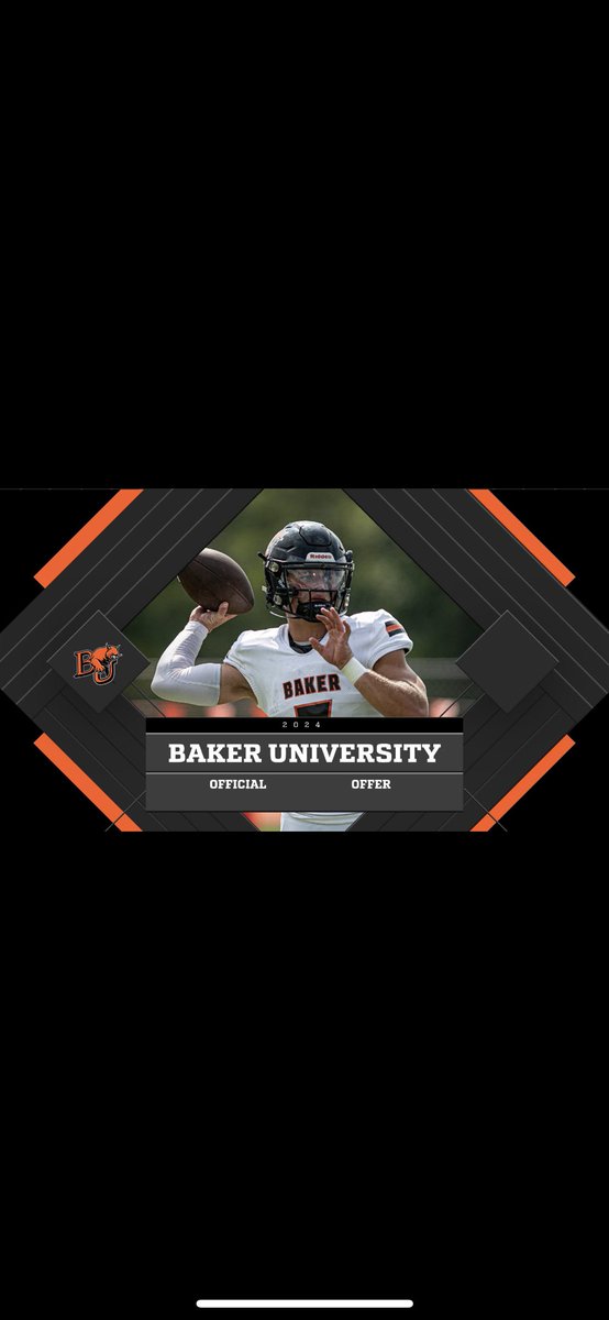 TheLebryanhayes's tweet photo. #BLESSED Thank you @CoachMRegalado for a great visit and hospitality. And thank you @BakerU_Football for the offer!! @RecruitMustang https://t.co/jxuS8ILlh0