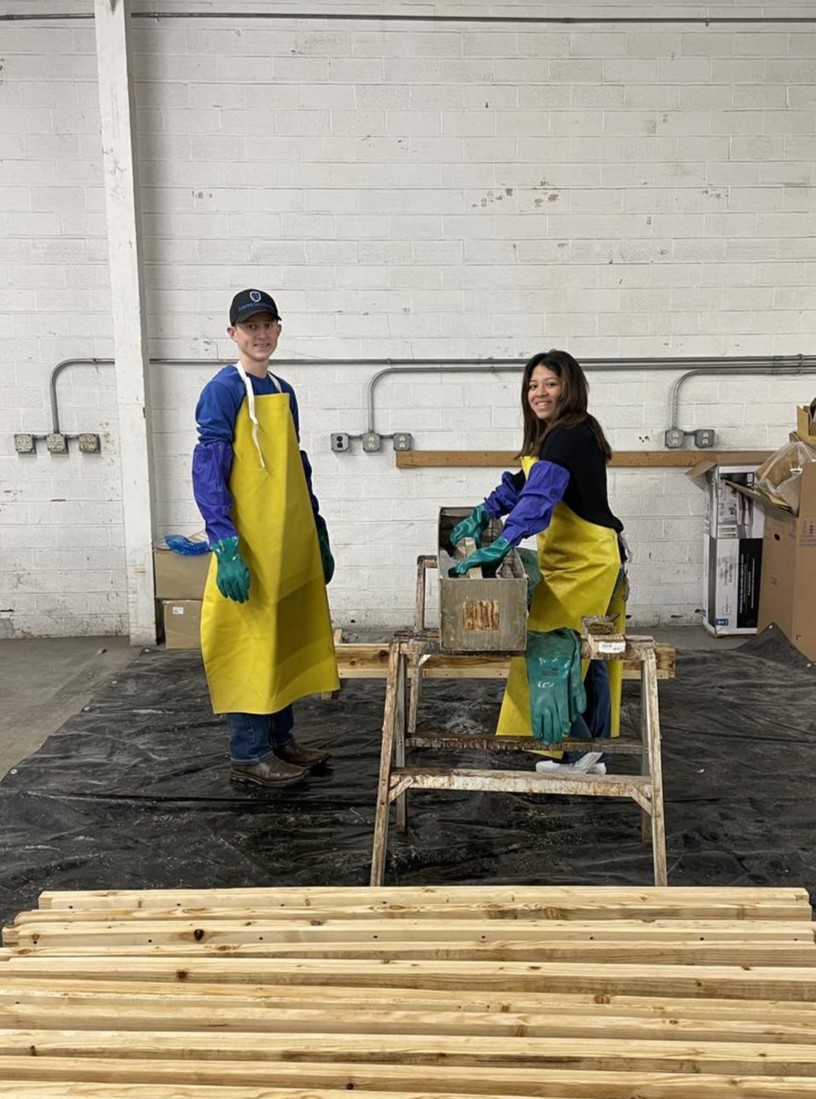 Over the weekend, Briar Cliff students and employees built beds at Sleep in Heavenly Peace, a group dedicated to building and delivering beds to children in need in the Siouxland area. Two groups volunteered, and 28 beds were built in the first session alone! 🛏️ #ThisIsBCU