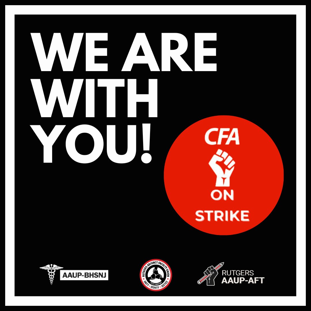 Rutgers Adjunct Faculty Union tweet media