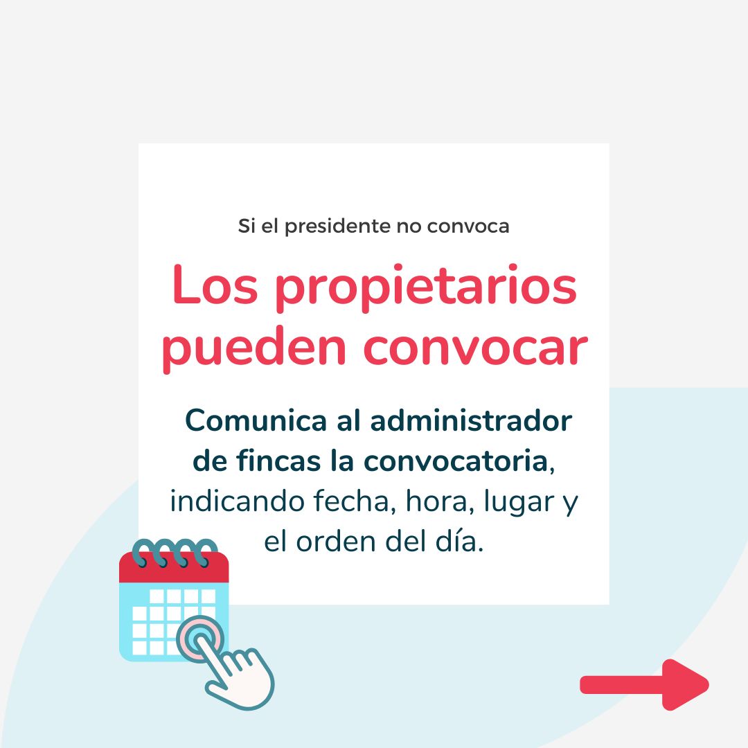 Supervecina_Com's tweet photo. ¿Se puede cesar al presidente de la Comunidad? 🤔Sí, con causa justificada y requisitos legales.
- Reúne apoyo ✅
- Solicita al presidente una Junta 📬
- Podéis convocarla los propietarios 🗓️.
- En la Junta vota 🗳️
#CambioComunitario #DestituciónPresidente #ComunidadUnida https://t.co/T7awmyTZDY