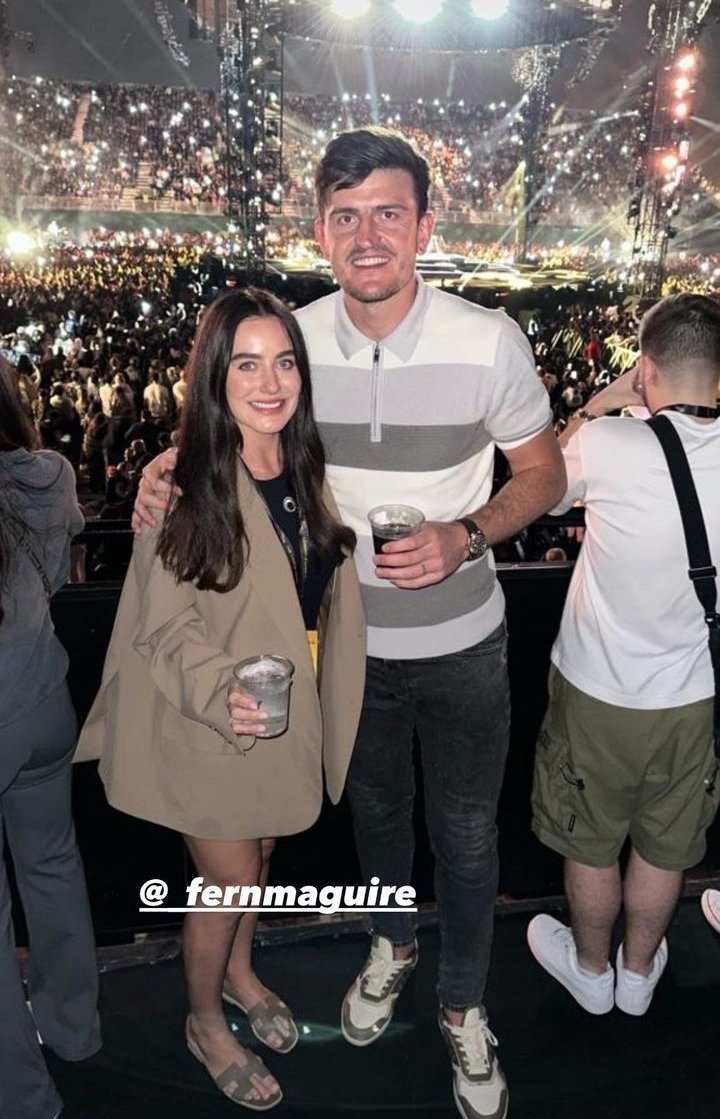 Harry Maguire dey enjoy hin holiday ❤️