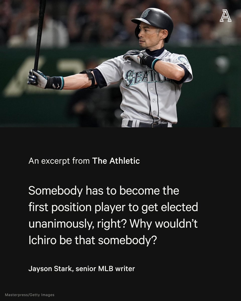 ◽️ Who is set for the next Helton-esque rise? ◽️ Will Ichiro be unanimously inducted next year? ◽️ Examining voting trends on sub-2,000-hit players What can we glean from 2024 Hall of Fame voting? @jaysonst, @Ken_Rosenthal and @pgammo examine ⤵️ theathletic.com/5208807/2024/0…