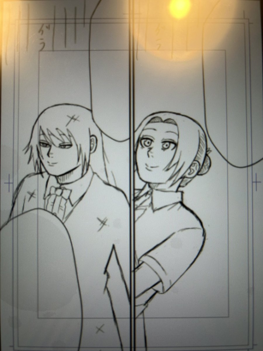 ヒトガタムシの第17話「最高傑作と切り札」の下描きを描き終えました
寝て起きて朝食を食べた後に、ペン入れ・仕上げに入ります 