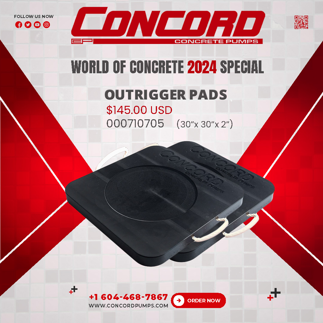 ConcordPumps's tweet photo. #ConcordConcretePumps #World of Concrete 2024 Special #ConcordPumps https://t.co/QRH7CamOhP