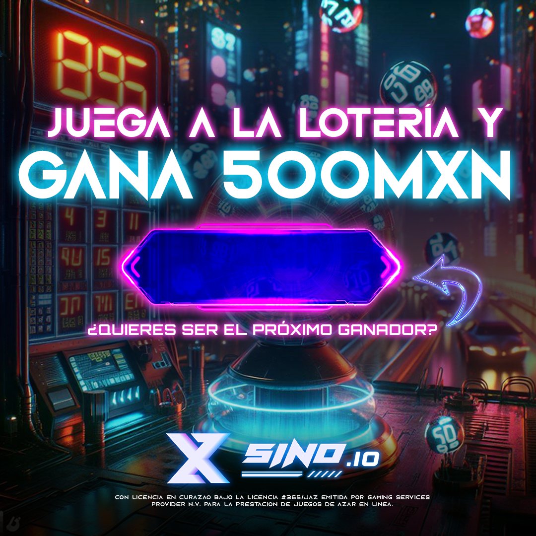 XSINO14's tweet image. 🌟 ¡ 𝗟𝗢𝗧𝗘𝗥Í𝗔 𝗘𝗡 𝗫𝗦𝗜𝗡𝗢 ! 🌟

🎉 ¡Participa en nuestra emocionante lotería del 22 al 31 de enero y gana increíbles premios! 🎉

🔢 Elige 3 números del 1 al 31 y prepárate para la posibilidad de llevarte a casa premios asombrosos. ¡Y eso no es todo! En caso de que no…