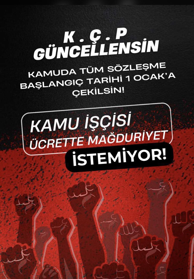 #Kamuİşçisi seyyanen zam ve ek protokol bekliyor. İşçiyi görmezden gelmeyin. İşçi çözüm bekliyor