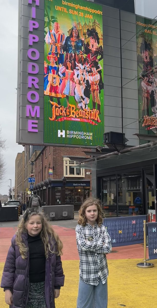 Another fantastic day out yesterday at <a href="/brumhippodrome/">Birmingham Hippodrome</a> for our annual Panto visit- <a href="/TheMattSlack/">Matt Slack 💙</a> good to look back at all your past pantomimes- we’ve been to all of them! Loved seeing the regulars plus <a href="/Sam_Womack/">Sam Womack</a> and <a href="/AlisonHammond/">Alison Hammond</a> - amazing cast 🥰🥰 
(Yes -she got a badge! 😂)