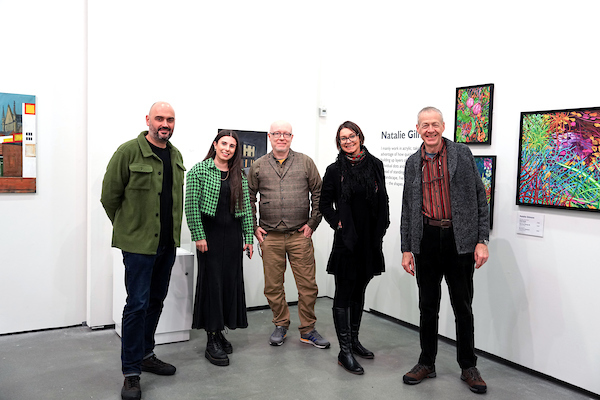 A brand new exhibition opened today at Kirkby Gallery. 'Five' celebrates the different fine art painting practices by five artists with a connection to Knowsley. Find out more about it here: orlo.uk/WPTxE @galleriesmuseum