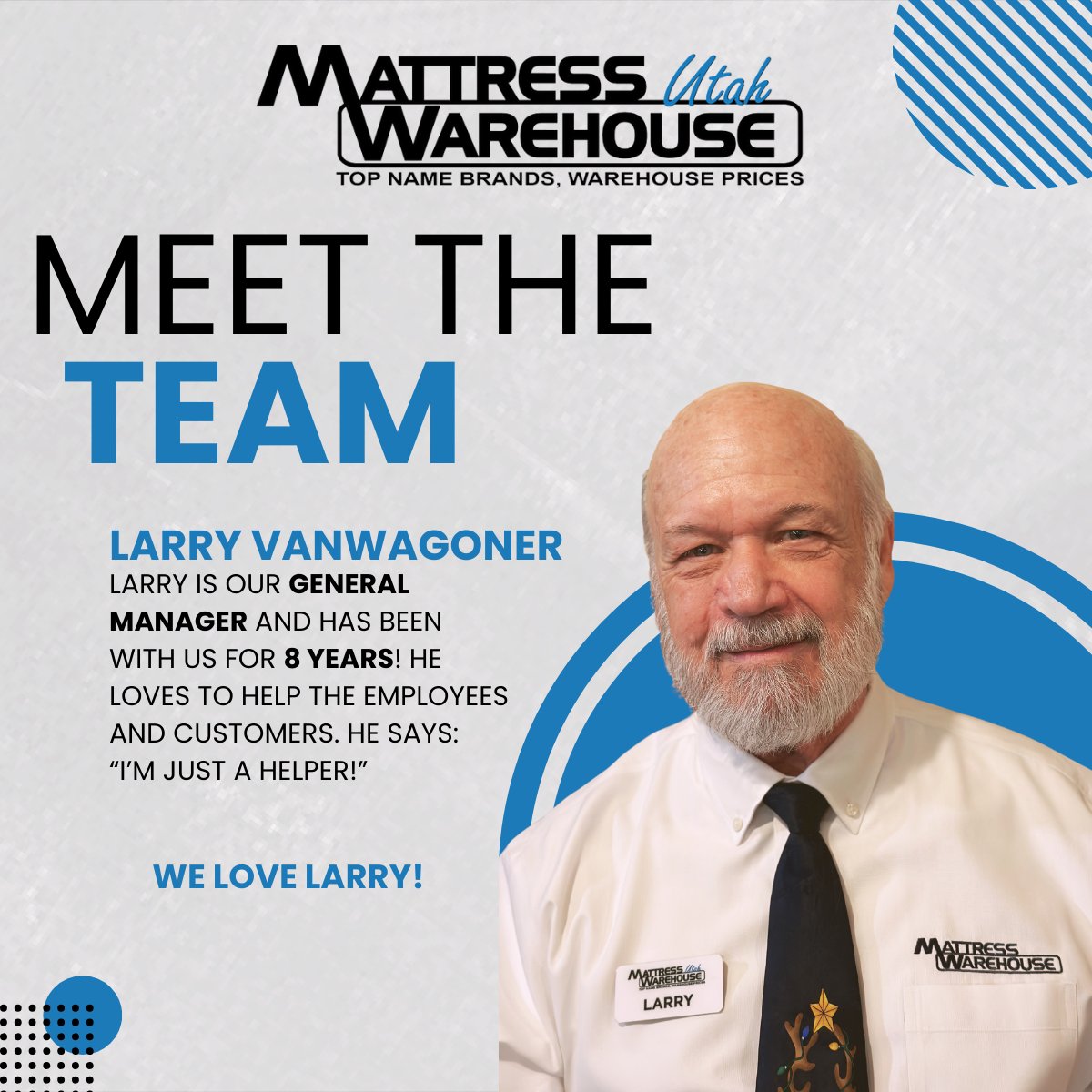 MattressesUtah's tweet image. We have such an excellent team - we want you to meet them!
#MeettheTeam #UtahBusiness #ShopLocalUtah #ShopUtah #Mattress #Sleep