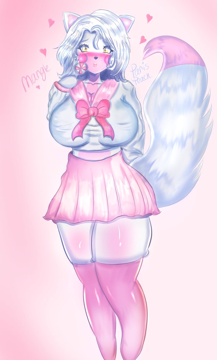 ParisGoesToLA's tweet photo. Fnia Mangle🎀: School Uniform 😊
#fnaf #fnia #fivenightsinanime #furry #fanart #anime https://t.co/OavOTp3kUT
