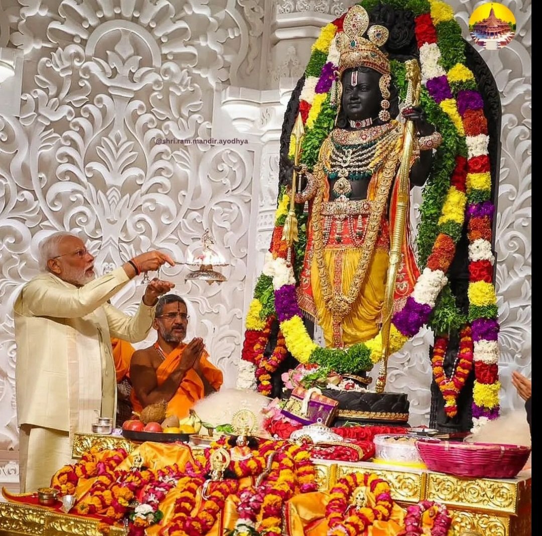 111_deewan's tweet photo. माफ़ कीजिए पर आज हम ज़मीन पर नहीं है!
                🚩22-01-2024 🚩 https://t.co/n8FHKGjnC9