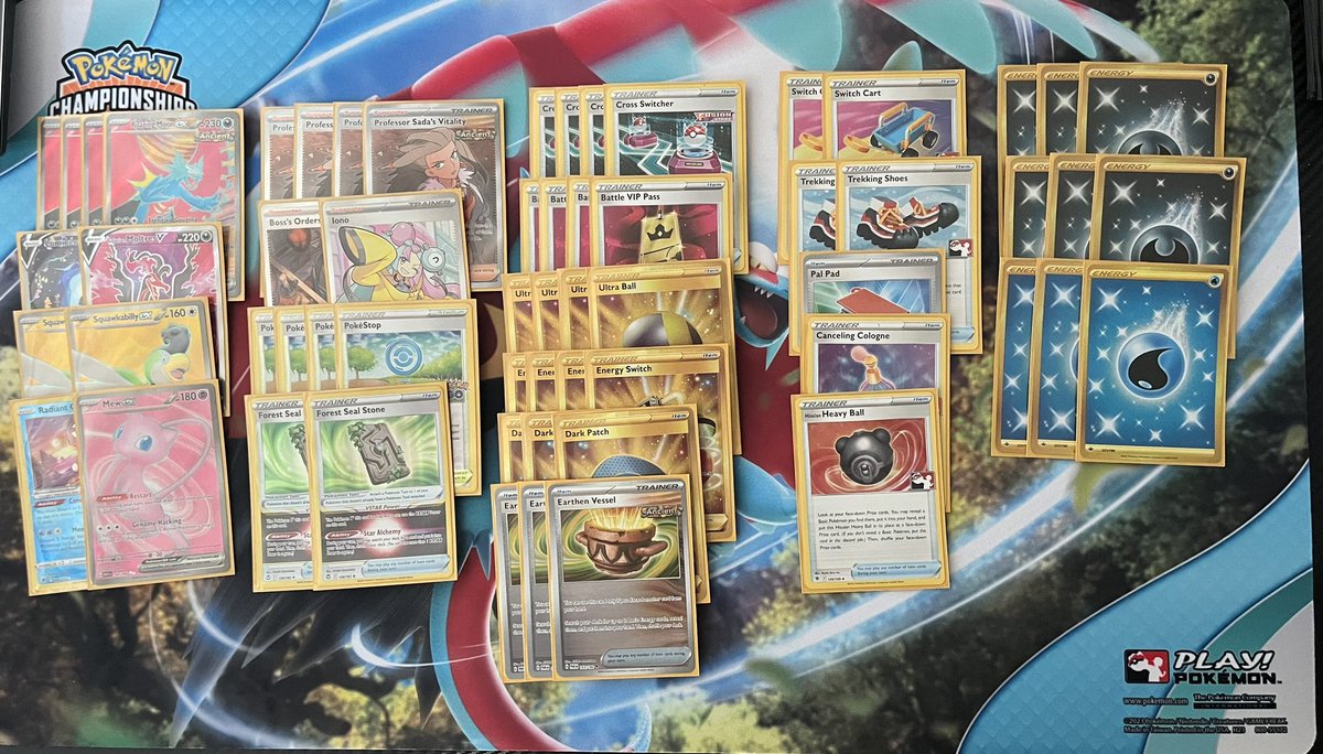 Here is the list I used at the Charlotte regional placing top 16(14) with roaring moon. Deck is insane, super fast, aggressive and really fun to use. Lost my win and in to top 8 but is what it is. Next time for sure. Enjoy!
