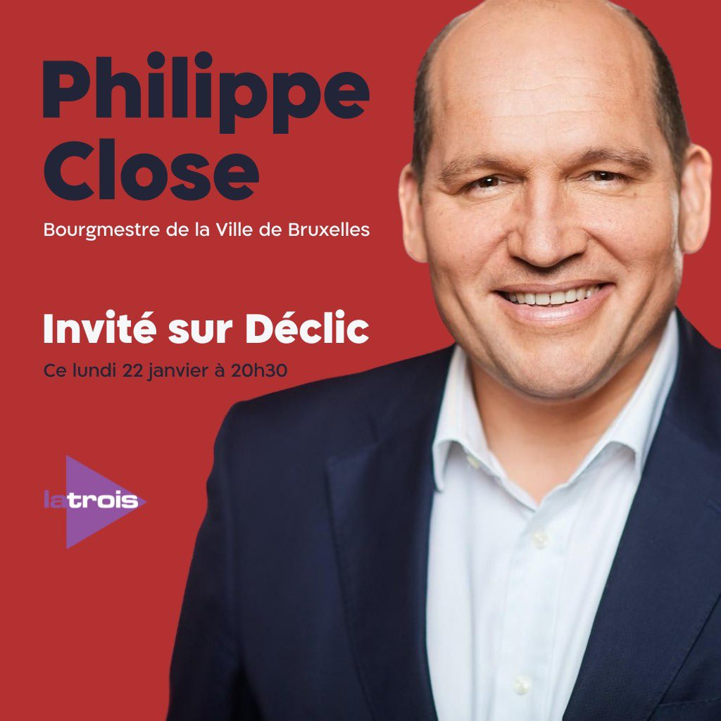 PhilippeClose's tweet photo. 📺 Retrouvez-moi ce soir à 20h30 dans #Déclic sur #LaTrois pour débattre autour de la montée de l’extrême-droite en Europe. https://t.co/qBUyQdphRP