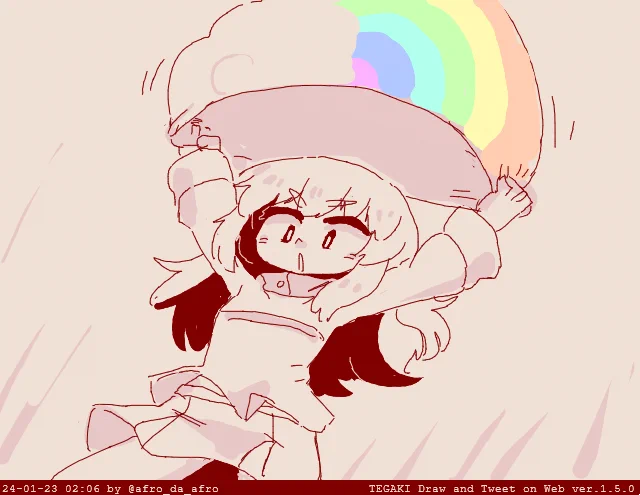 2時っぽいじゃん!? #tegaki_dt