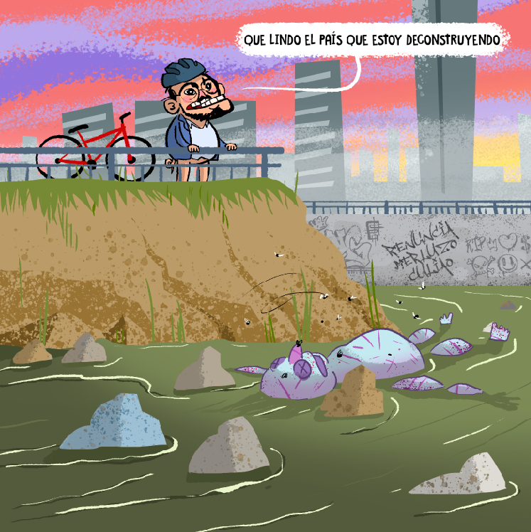 cesarumen's tweet photo. el legado de Boric. https://t.co/6WFuFH9N7p