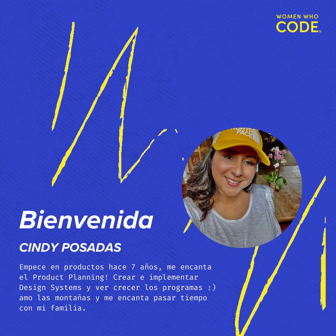 aurorasteamgt's tweet photo. ¡Nos emociona darle la bienvenida a Cindy Posadas a Women Who Code Guatemala! 🌟 Nos encanta de tenerte en nuestra comunidad, donde crecemos, aprendemos y construimos un futuro tech inspirador. 💻✨ 🚀 #WWCodeGuatemala #NuevaMiembro https://t.co/gpSTEyCZEK