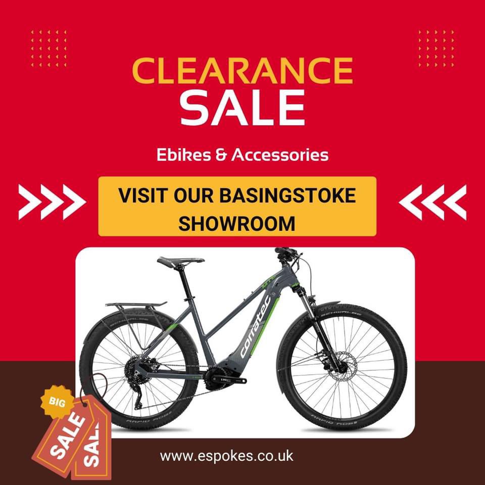 espokescycles's tweet photo. 🌟 Thank You for the Love, Basingstoke! 🌟

A big thanks to everyone who visited our Basingstoke showroom for the last time! 🚲 
🗓️ The showroom doors will be open until 4 pm on Saturday, 27th January. Hurry in and make the most of these special offers🚴‍♂️🚴‍♀️

#ThankYou #Basingstoke https://t.co/A3rHupjyaW