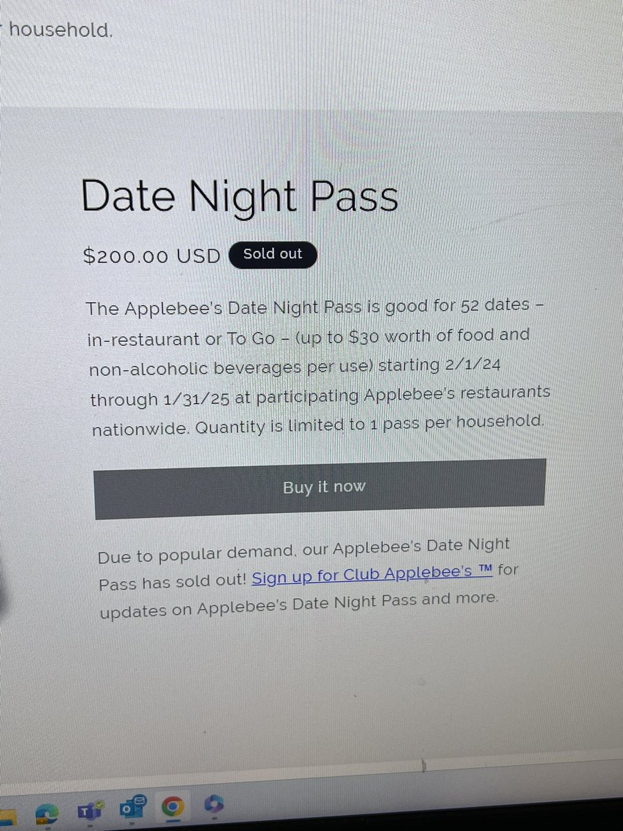 kwthibeault's tweet photo. Thanks @Applebees   Great PR move. https://t.co/tvfDhL43yr