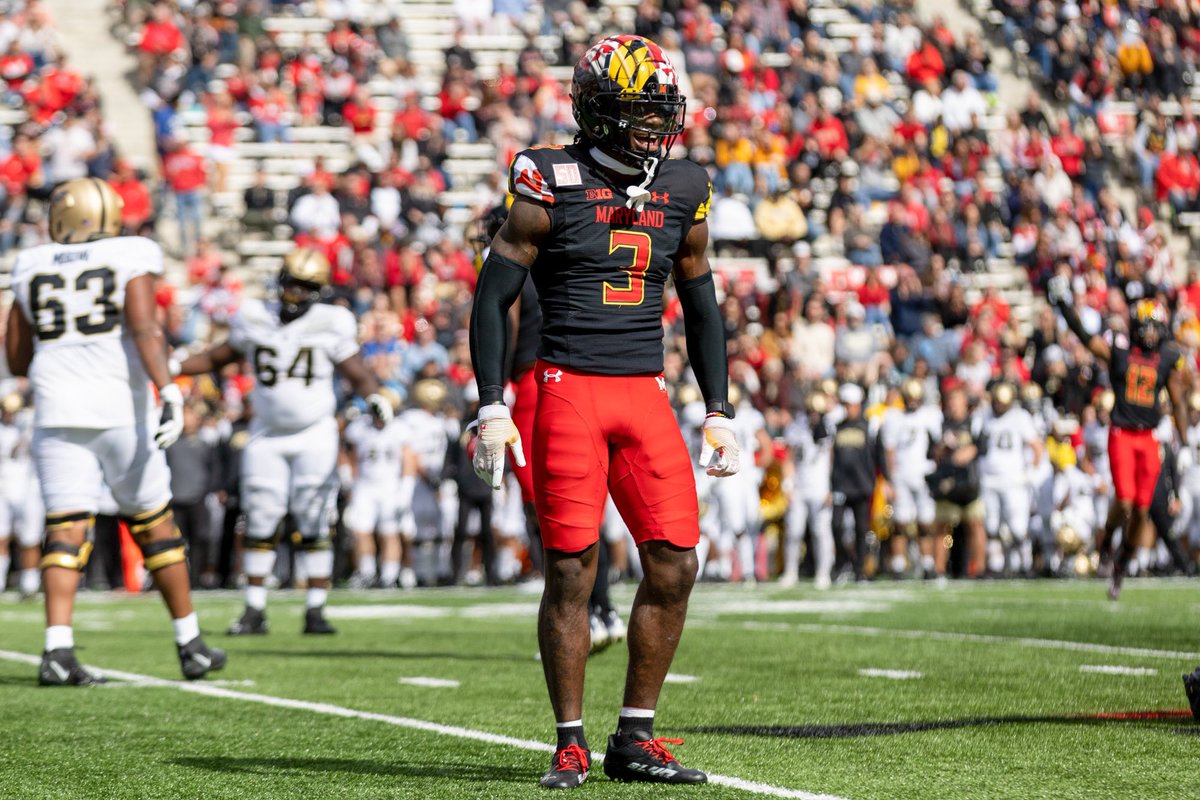 All Glory To God! After a great conversation with @Coach_Gattis I am Blessed to receive my first Power 5 Offer from THE University of Maryland🖤❤️ #goterps