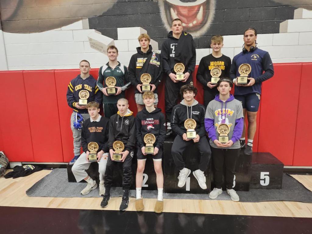 TurkShep's tweet image. Allegheny county champion at Heavyweight (285). #dualathlete