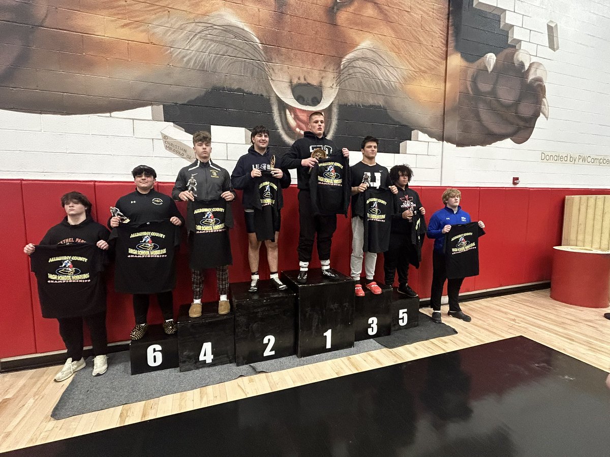 TurkShep's tweet image. Allegheny county champion at Heavyweight (285). #dualathlete