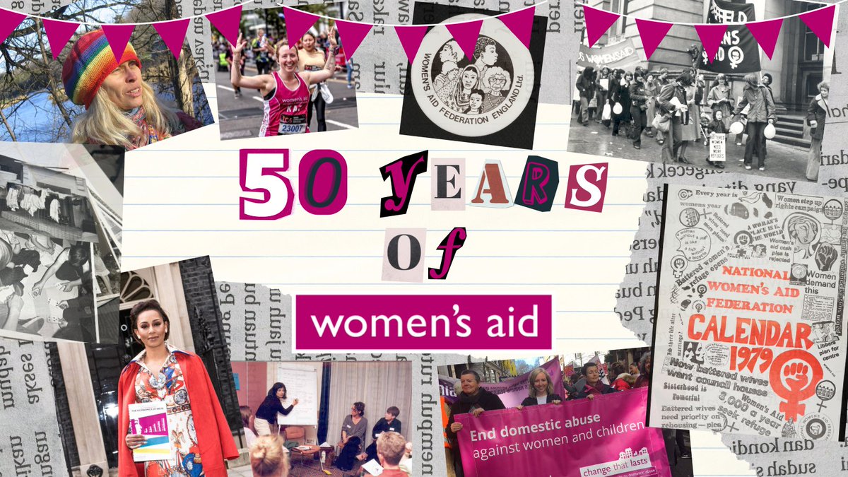 50 Years of Women's Aid ⭐️

2024 marks 50 years since the Women's Aid federation in England was founded, that officially makes this our golden anniversary. While there's been a lot of positive change since 1974, the reality for a lot of women today is far from golden.