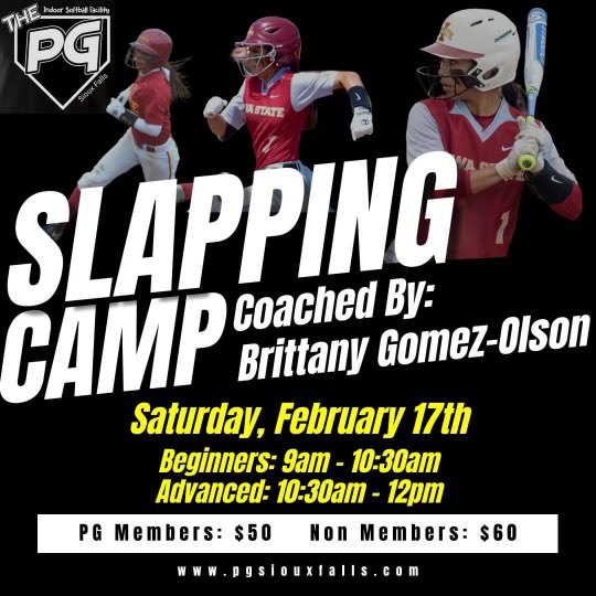 Bgomezolson's tweet photo. Do you know a slapper in the Sioux Falls area that would like to get some work in? Come work with me! 
#slaphitting #siouxfallssoftball #theplayground https://t.co/Zu8sp46NaZ